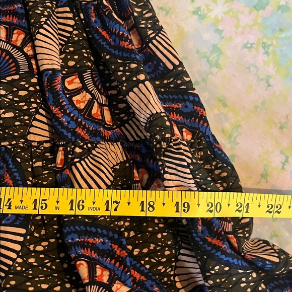 Ulla Johnson | Iliana Poplin Ruffle Mini Dress Size 6 Abstract Print 100% Cotton - Picture 12 of 13